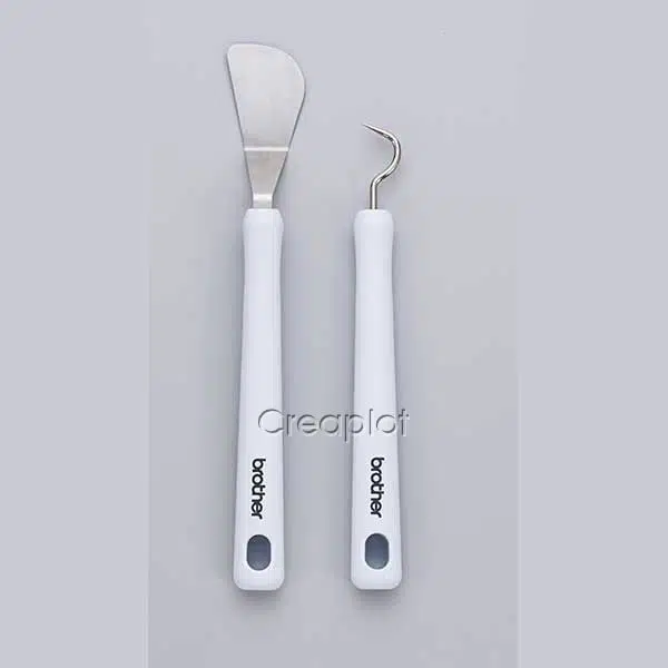 Spatula and peeling hook