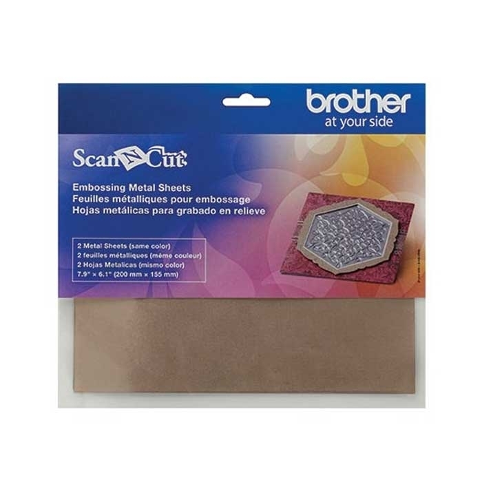 Embossing metaalfolie voor de Brother ScanNCut - Bronze