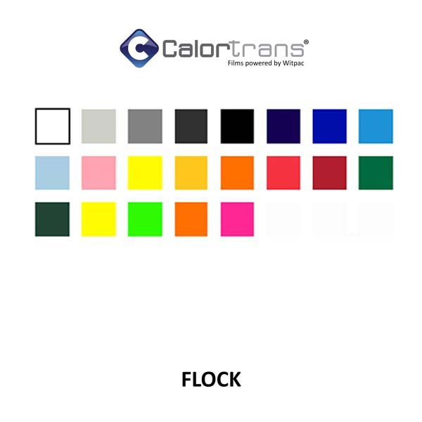 Flock textielfolie
