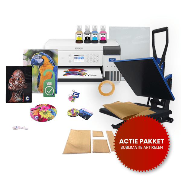 Sublimatie artikelen pakket Epson F100